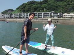 8/19 AM SUP(サップ、スタンドアップパドル)体験スクール付きレンタル  鎌倉ハイサーフ