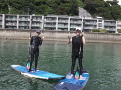 8/26 AM SUP(サップ、スタンドアップパドル)体験スクール付きレンタル   鎌倉ハイサーフ