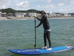 8/31 AM SUP(サップ、スタンドアップパドル)体験スクール付きレンタル  鎌倉ハイサーフ