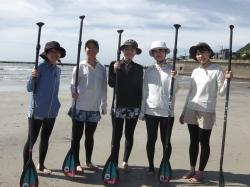 8/31 AM SUP(サップ、スタンドアップパドル)体験スクール付きレンタル  鎌倉ハイサーフ