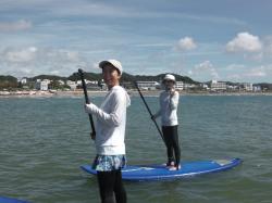8/31 AM SUP(サップ、スタンドアップパドル)体験スクール付きレンタル  鎌倉ハイサーフ
