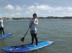 8/31 AM SUP(サップ、スタンドアップパドル)体験スクール付きレンタル  鎌倉ハイサーフ