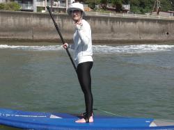 8/31 AM SUP(サップ、スタンドアップパドル)体験スクール付きレンタル  鎌倉ハイサーフ