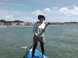8/31 AM SUP(サップ、スタンドアップパドル)体験スクール付きレンタル  鎌倉ハイサーフ