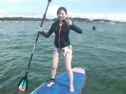 9/2 PM2 SUP(サップ、スタンドアップパドル)体験スクール付きレンタル  鎌倉ハイサーフ