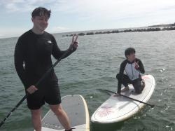 9/2 PM2 SUP(サップ、スタンドアップパドル)体験スクール付きレンタル  鎌倉ハイサーフ