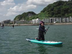 9/3 AM2 SUP(サップ、スタンドアップパドル)体験スクール付きレンタル   鎌倉ハイサーフ