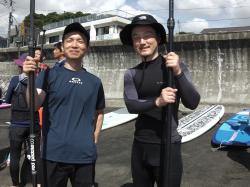9/3 AM2 SUP(サップ、スタンドアップパドル)体験スクール付きレンタル   鎌倉ハイサーフ