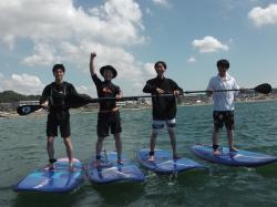 9/3 AM2 SUP(サップ、スタンドアップパドル)体験スクール付きレンタル   鎌倉ハイサーフ