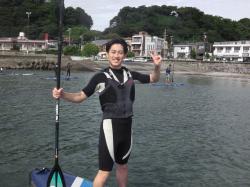 9/24 AM SUP(サップ、スタンドアップパドル)体験スクール付きレンタル  鎌倉ハイサーフ