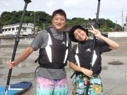 9/24 AM SUP(サップ、スタンドアップパドル)体験スクール付きレンタル  鎌倉ハイサーフ