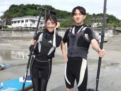 9/24 AM SUP(サップ、スタンドアップパドル)体験スクール付きレンタル  鎌倉ハイサーフ