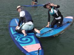 9/24 AM SUP(サップ、スタンドアップパドル)体験スクール付きレンタル  鎌倉ハイサーフ