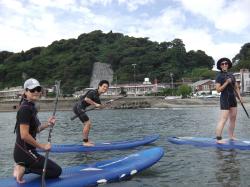 9/25 AM SUP(サップ、スタンドアップパドル)体験スクール付きレンタル 鎌倉ハイサーフ