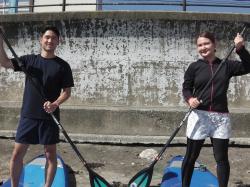 9/25 PM SUP(サップ、スタンドアップパドル)体験スクール付きレンタル  鎌倉ハイサーフ