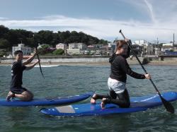 9/25 PM SUP(サップ、スタンドアップパドル)体験スクール付きレンタル  鎌倉ハイサーフ