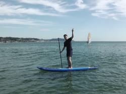 9/25 PM SUP(サップ、スタンドアップパドル)体験スクール付きレンタル  鎌倉ハイサーフ