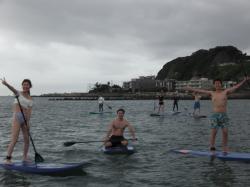 9/30 AM  SUP(サップ、スタンドアップパドル)体験スクール付きレンタル  鎌倉ハイサーフ