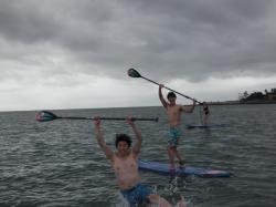 9/30 AM  SUP(サップ、スタンドアップパドル)体験スクール付きレンタル  鎌倉ハイサーフ