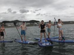 9/30 AM  SUP(サップ、スタンドアップパドル)体験スクール付きレンタル  鎌倉ハイサーフ