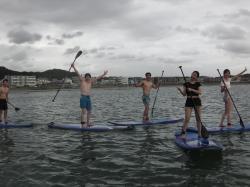9/30 AM  SUP(サップ、スタンドアップパドル)体験スクール付きレンタル  鎌倉ハイサーフ