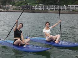 9/30 AM  SUP(サップ、スタンドアップパドル)体験スクール付きレンタル  鎌倉ハイサーフ