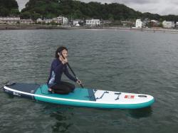 9/30 AM  SUP(サップ、スタンドアップパドル)体験スクール付きレンタル  鎌倉ハイサーフ