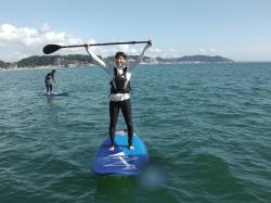 9/30 PM SUP(サップ、スタンドアップパドル)体験スクール付きレンタル 鎌倉ハイサーフ