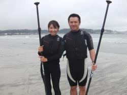 10/5 AM SUP(サップ、スタンドアップパドル)体験スクール付きレンタル  鎌倉ハイサーフ