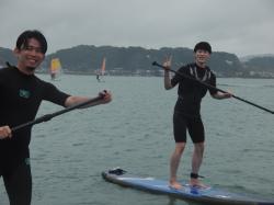 10/5 AM SUP(サップ、スタンドアップパドル)体験スクール付きレンタル  鎌倉ハイサーフ