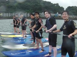 10/5 AM SUP(サップ、スタンドアップパドル)体験スクール付きレンタル  鎌倉ハイサーフ