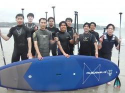 10/5 AM SUP(サップ、スタンドアップパドル)体験スクール付きレンタル  鎌倉ハイサーフ