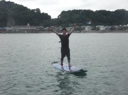 10/6 PM SUP(サップ、スタンドアップパドル)体験スクール付きレンタル   鎌倉ハイサーフ