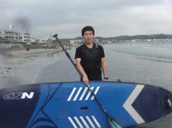 10/6 PM SUP(サップ、スタンドアップパドル)体験スクール付きレンタル   鎌倉ハイサーフ