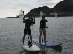 10/6 PM SUP(サップ、スタンドアップパドル)体験スクール付きレンタル   鎌倉ハイサーフ