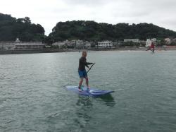 10/6 PM SUP(サップ、スタンドアップパドル)体験スクール付きレンタル   鎌倉ハイサーフ