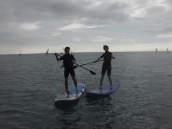 10/6 PM SUP(サップ、スタンドアップパドル)体験スクール付きレンタル   鎌倉ハイサーフ