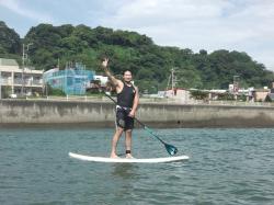 10/7 AM SUP(サップ、スタンドアップパドル)体験スクール付きレンタル  鎌倉ハイサーフ
