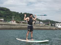 10/7 AM SUP(サップ、スタンドアップパドル)体験スクール付きレンタル  鎌倉ハイサーフ