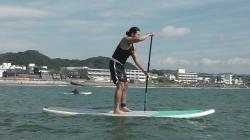 10/7 AM SUP(サップ、スタンドアップパドル)体験スクール付きレンタル  鎌倉ハイサーフ