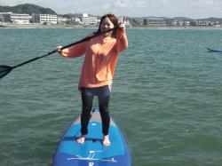 10/7 AM SUP(サップ、スタンドアップパドル)体験スクール付きレンタル  鎌倉ハイサーフ