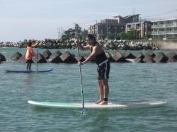 10/7 AM SUP(サップ、スタンドアップパドル)体験スクール付きレンタル  鎌倉ハイサーフ