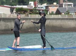 10/7 AM SUP(サップ、スタンドアップパドル)体験スクール付きレンタル  鎌倉ハイサーフ