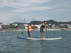 10/7 AM SUP(サップ、スタンドアップパドル)体験スクール付きレンタル  鎌倉ハイサーフ