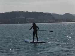 10/12 AM SUP(サップ、スタンドアップパドル)体験スクール付きレンタル  鎌倉ハイサーフ