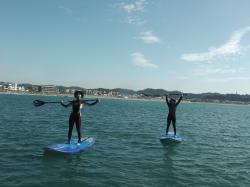 10/12 AM SUP(サップ、スタンドアップパドル)体験スクール付きレンタル  鎌倉ハイサーフ