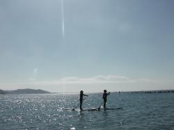 10/12 AM SUP(サップ、スタンドアップパドル)体験スクール付きレンタル  鎌倉ハイサーフ