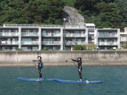 10/12 AM SUP(サップ、スタンドアップパドル)体験スクール付きレンタル  鎌倉ハイサーフ