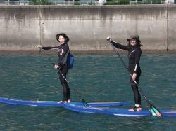 10/12 AM SUP(サップ、スタンドアップパドル)体験スクール付きレンタル  鎌倉ハイサーフ