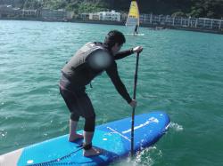 SUP(サップ、スタンドアップパドル)体験スクール  鎌倉ハイサーフ